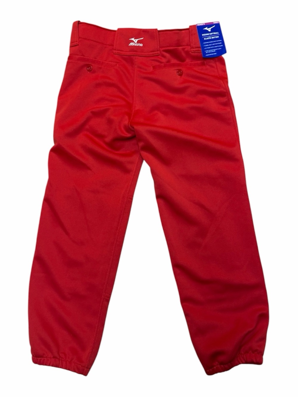 Mizuno Bright Red Softball Pants - Picture 2 of 9